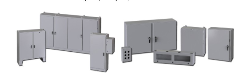 Gabinetes de montaje en pared y de piso